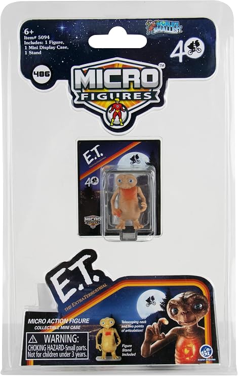 Worlds Smallest E.T. The Extra-Terrestrial Micro Figure (5094)