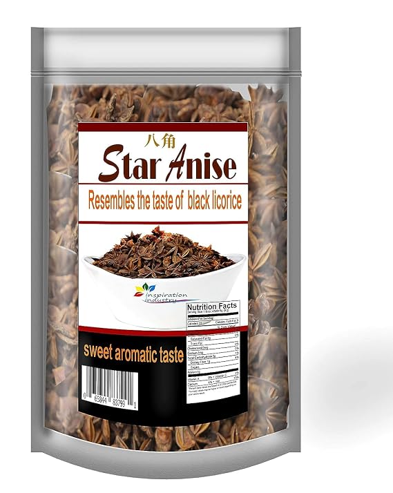 Star Anise 9 Oz -Whole Chinese Star Anise Pods, Dried Anise Star Spice (9 OZ)
