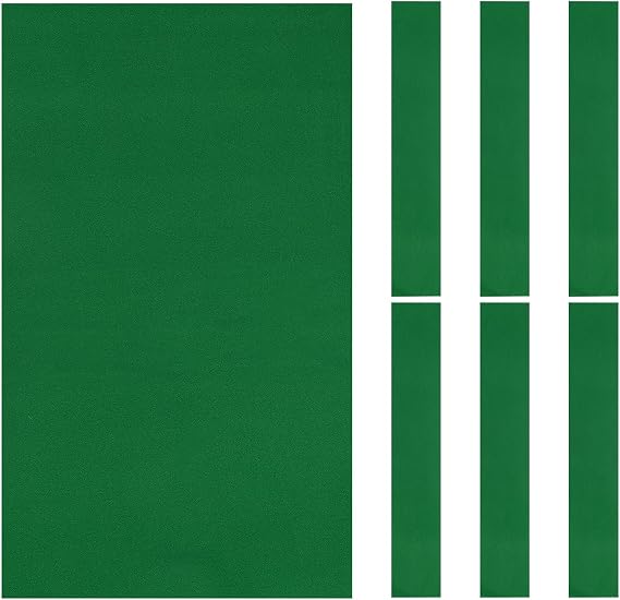 Billiard Cloth Pool Table Felt with Cloth Strips Thickened Fit for Home Clubs Bars Indoor Sports Games