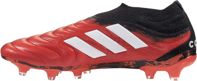adidas COPA 20+ Firm Ground Soccer Cleat (9.5 Men's US) Red, White, Black