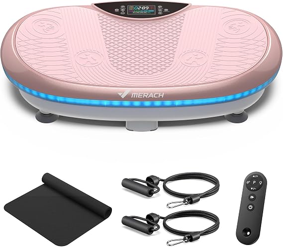 Merach CV55 4D Vibration Plate Exercise Machine with 440W Powerful Motors