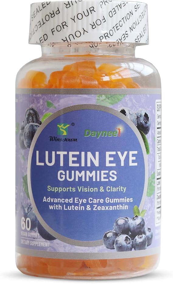 Lutein Eye Gummies, Eye Care Supplements for Adults, 60 Ct
