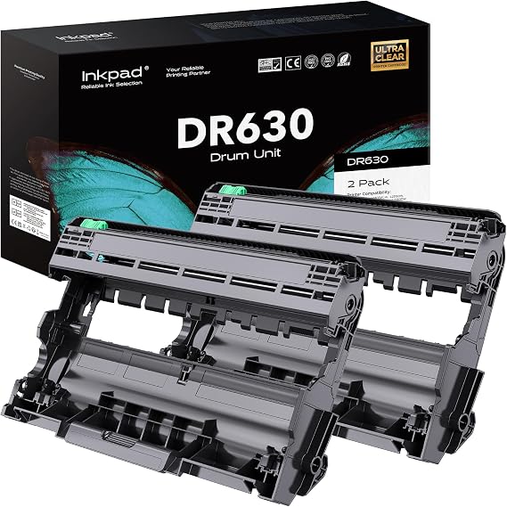 iNKPAD DR630 Drum Replacement for Brother DR-630 DR630(Drums Only)