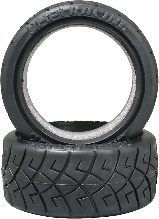 HPI Racing 4790 X Pattern Radial Tire D Compound, 26mm