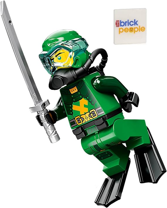 Lego Ninjago: Scuba Gear Lloyd Seabound, Grappling Gun and Katana