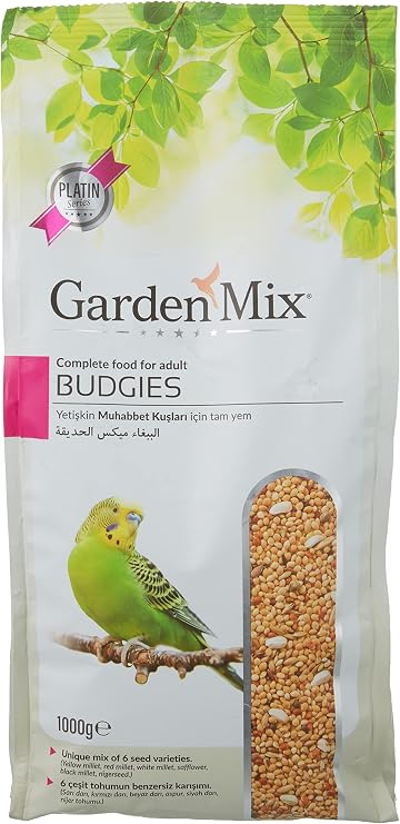 GARDEN MIX Gardenmix Platin Seri Muhabbet Kuşu Yemi, 1 Kg