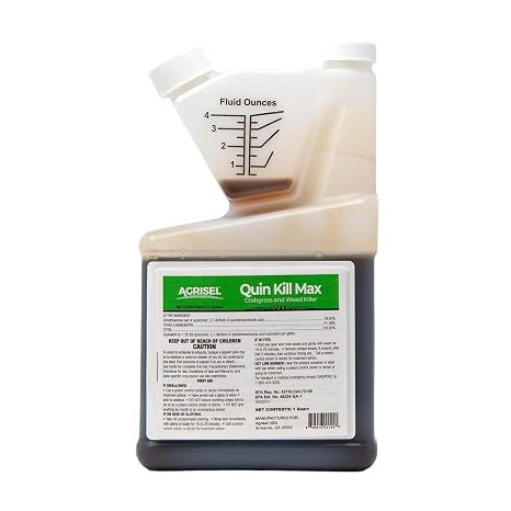 Agrisel QuinKill Max Weed Killer, Lawn-Friendly, Pet Safe, 32 Ounces