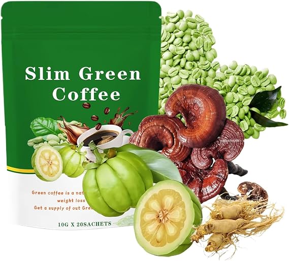 Natural Herbal Instant Slimming Coffee - Fat Burning Weight Loss Coffee, Sugar-Free & Quick Dissolve(1PC)