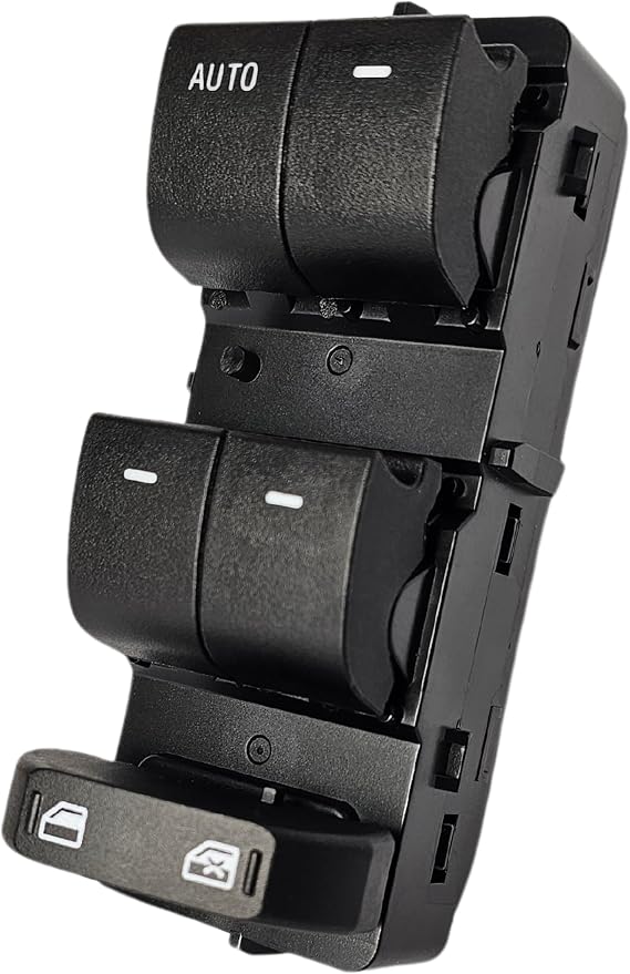 Window Master Switch for 2007-2010 Ford Explorer, 2007-2014 Ford Expedition, 2008-2010 Ford Edge, 2010 Lincoln MKX (Pin Check Required, 8L1Z-14529-AA) | 2007-2010 Ford Explorer, 2007-2014 Ford Expedition, 2008-2010 Ford Edge, 2010 Lincoln MKX (Pin Check Required, 8L1Z-14529-AA)