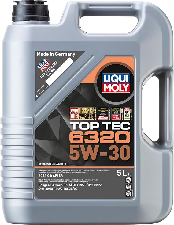 Liqui Moly Top Tec 6320 5w-30 Motor Yağı 5 lt