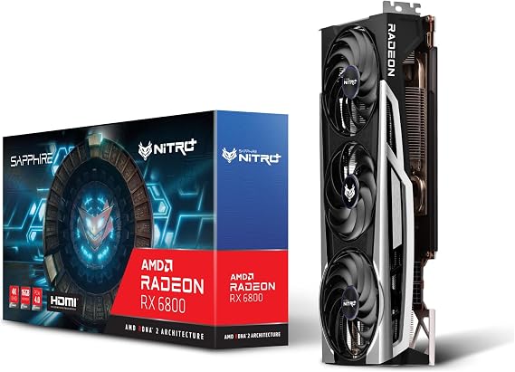 Sapphire Radeon RX 6800 Nitro+ (16GB GDDR6/PCI Express 4.0/1980MHz - 2190MHz/16000MHz)