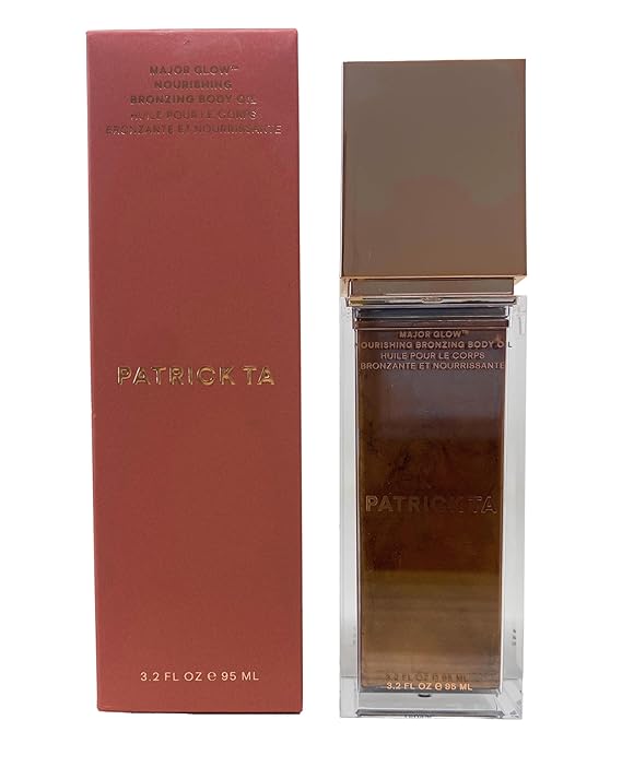 Patrick Ta Major Glow Nourishing Bronzing Body Oil (3.2 Fl Oz / 95 mL)