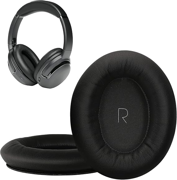 kwmobile Ear Pads Compatible with JBL Tour One Earpads - 2X Replacement for Headphones - Black