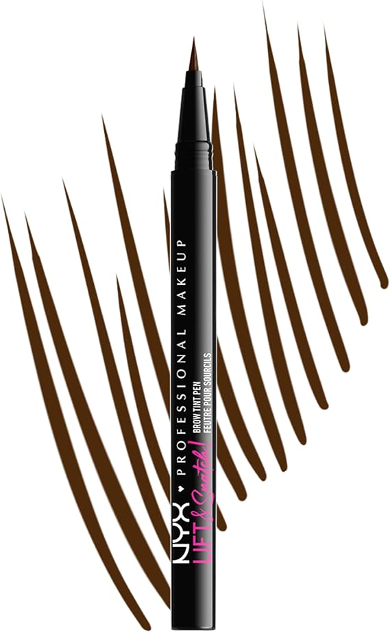 NYX Professional Makeup Brow Tint Lift And Snatch Brow Pen Espresso | Up To 16 Hour Wear, Smudge-Resistant, Transfer-Resistant, Extra Thin Bristles, Espresso Shade, 1ml