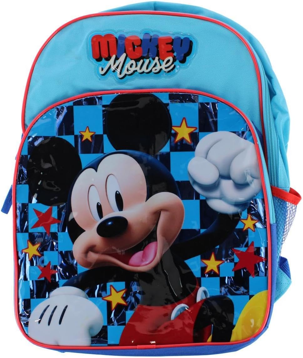 Kids Mickey Mouse 16 Inch Backpack, Blue