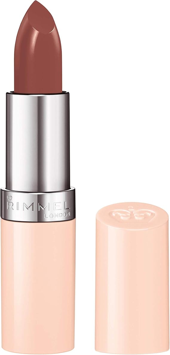 RIMMEL London Lasting Finish Lipstick, 48 Dark Nude, 4 g, Packaging May Vary