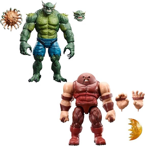 Hasbro Marvel Legends Juggernaut Vs. Abomination Action Figures Bundle | Juggernaut and Abomination figures