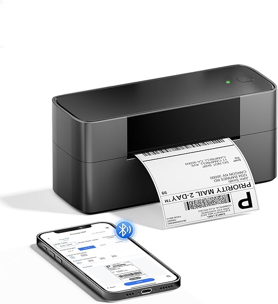 Itari Bluetooth Shipping Label Printer 4x6 for Small Business