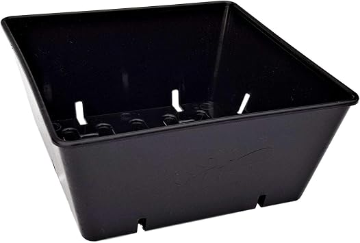 Bootstrap Farmer 5x5 Grow Trays 40 Pack in Black | Extra Strength Inserts for Microgreens & Seed Starting | Heavy Duty Food-Safe Plastic Fits Standard 1020 Flats