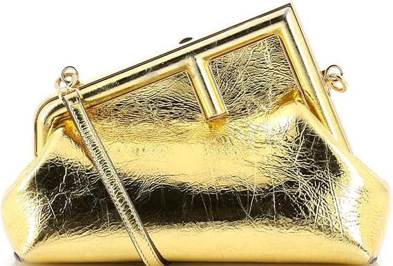 Pre-Loved First Bag Leather Small, Gold