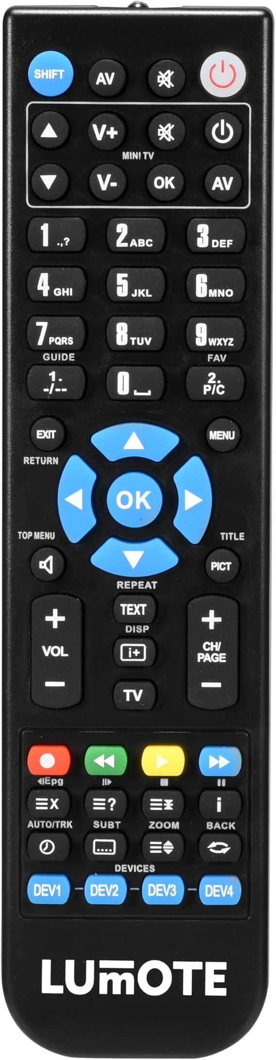 Replacement Remote Control for Kirsch K3, K10 Standard v1