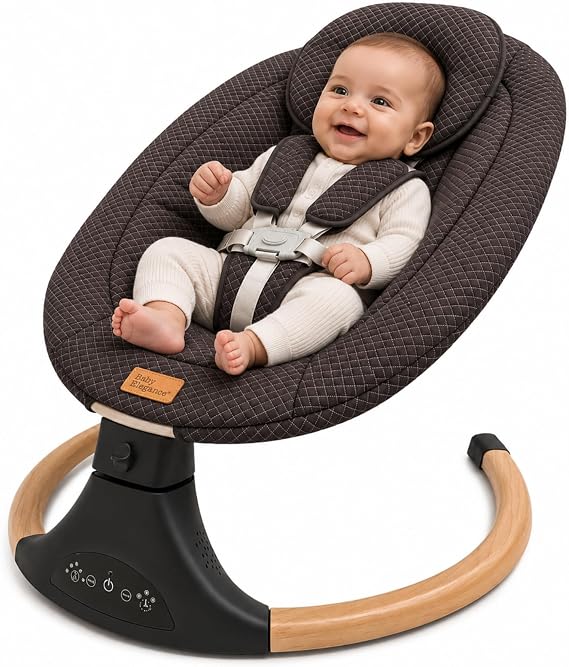 Baby Elegance Allta Electric Baby Swing Chair with Comfortable Seat (Grey)