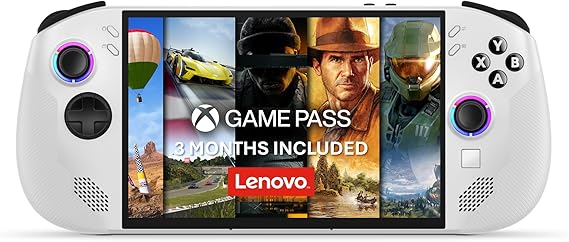 Lenovo Legion Go S Gaming Console | 8 Inches WUXGA Touch Display | 120Hz | AMD Ryzen Z2 Go | 16GB RAM | 512GB SSD | Windows 11 | Glacier White