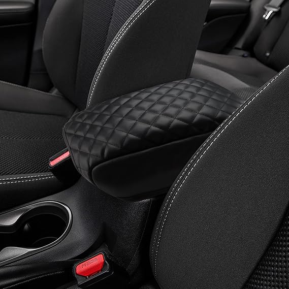 INTGET for Dodge Dart Center Console Cover 2016 2015 2014 2013 Leather Console Lid Protector Car Middle Armrest Cover for Dodge Dart SXT Accessories SE AERO GT Limited Base