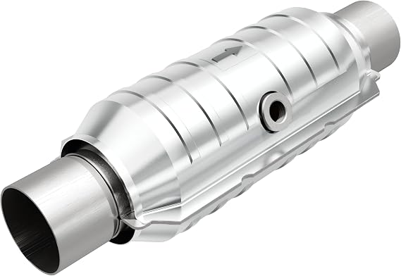 MagnaFlow Catalytic Converter 51356: 2.5"/2.5" Inlet/Outlet, OEM Grade, Universal Fit (Federal/EPA Compliant)