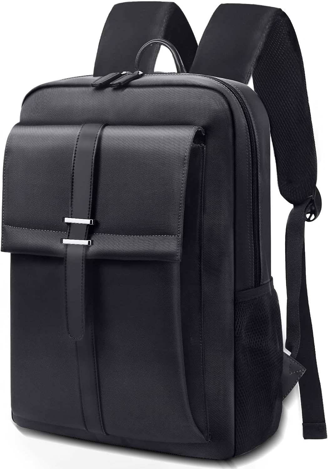 Dobaly Laptop Backpack Waterproof for Men and Women - Laptop Compartment Daypack for Work Business Cycling Travel School (Black 15.6 Inches)
