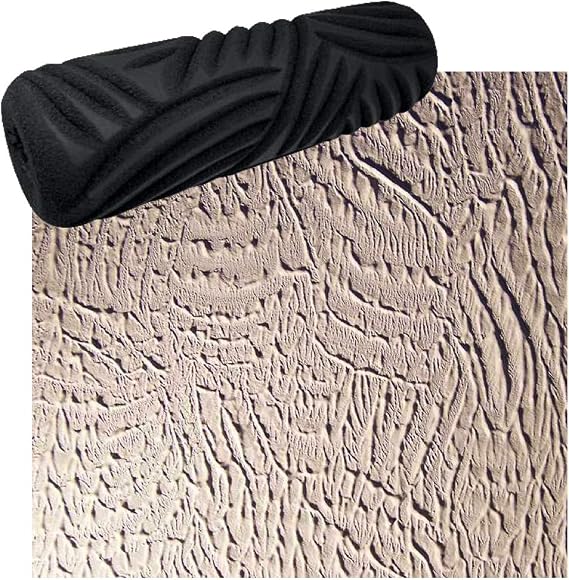 Drywall Texture Pattern Roller for Decorative Paint Texturing - Basket Weave Style