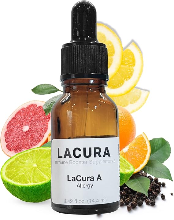 LaCura A Lemon Essential Oil Blend 100% Pure Dietary Essential Oil Supplement Citrus & Herbal Blend for Seasonal Wellness 15ml