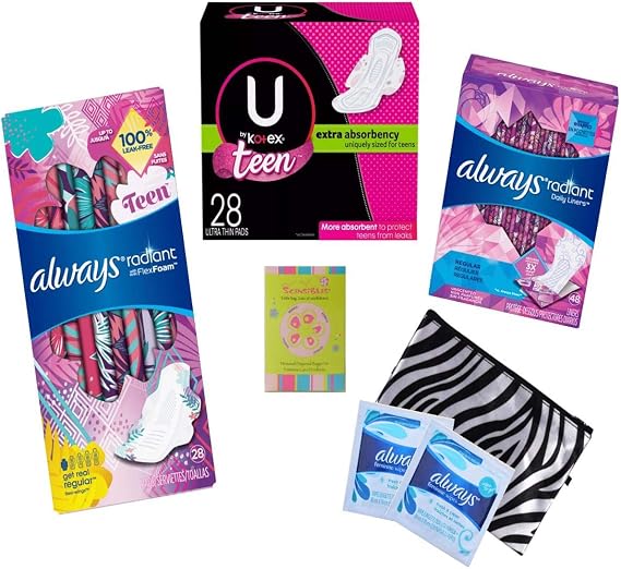 My First Period Sampler KitTM- Blue Gift Box