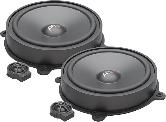 PowerBass OE8C-T3Y Tesla OEM Replacement 8" Component System