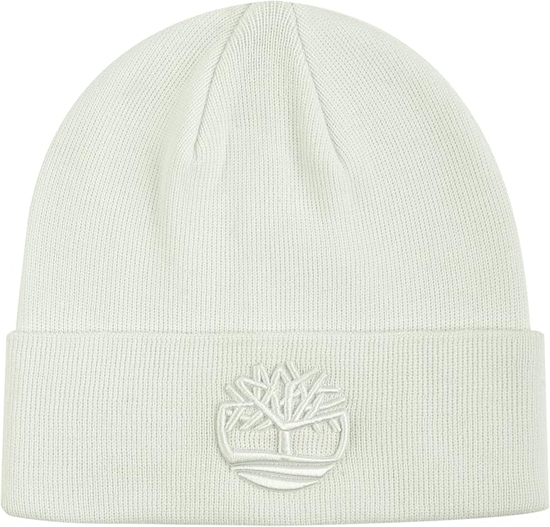 Timberland Men's Tonal 3D Embroidery Beanie