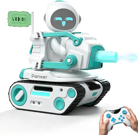 Panxer - Eilik's Adventure Vehicle | Interactive RC Car with LED Lights, Sound Effects & Multiplayer Battle Games | Expand Your Eilik Universe with New Missions | Unique Gift for Friends, Families
