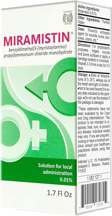 Miramistin 50ml/1.7 Fl Oz