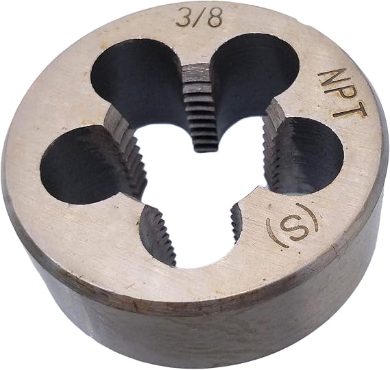 HSS 3/8-18 NPT Taper Pipe Thread Die