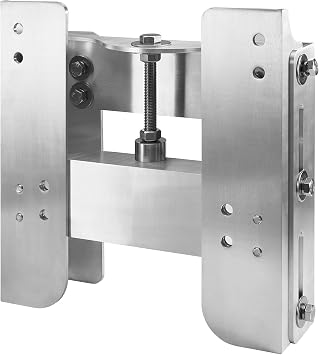 Pindex 4" Adjustable Outboard Motor Jack Plate Manual for Boat Steering System Weighs 24 lbs 225 Maximum Horsepower