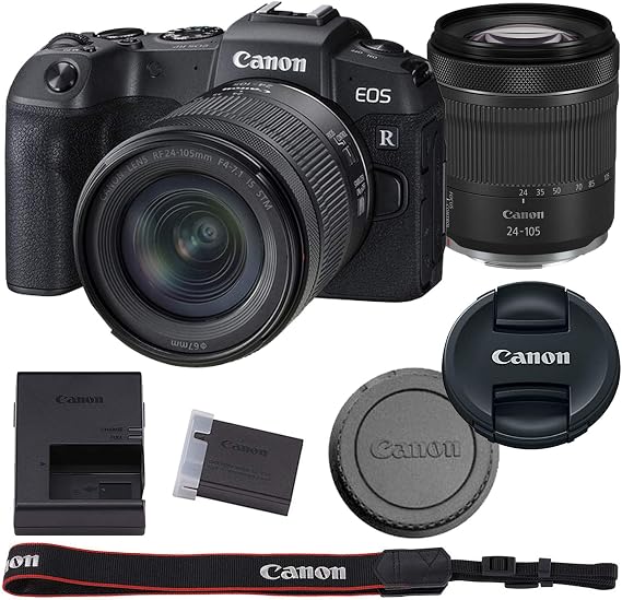 EOS RP Mirrorless Digital Camera Bundle + 24-105mm f/4-7.1 Lens - 3380C132