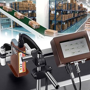 Date Inkjet Coder,Date Coding Machine,Industrial Inkjet Printer,Automatic Coding and Marking Equipment,For Barcode/Batch Number/Label/Image/Date Printer,12.7mm