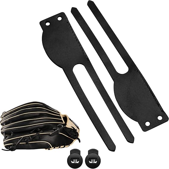 Baseball Glove Replacement Ring-Widened Comfortable Thumb Leather Strap for Repair with Glove Locks.Compatible with All Brands.Black,Red ,Tan,Light Blue.