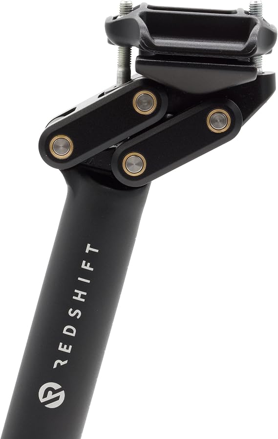 REDSHIFT Dual-Position Bike Seatpost, Aluminum, 27.2mm x 350mm, Black