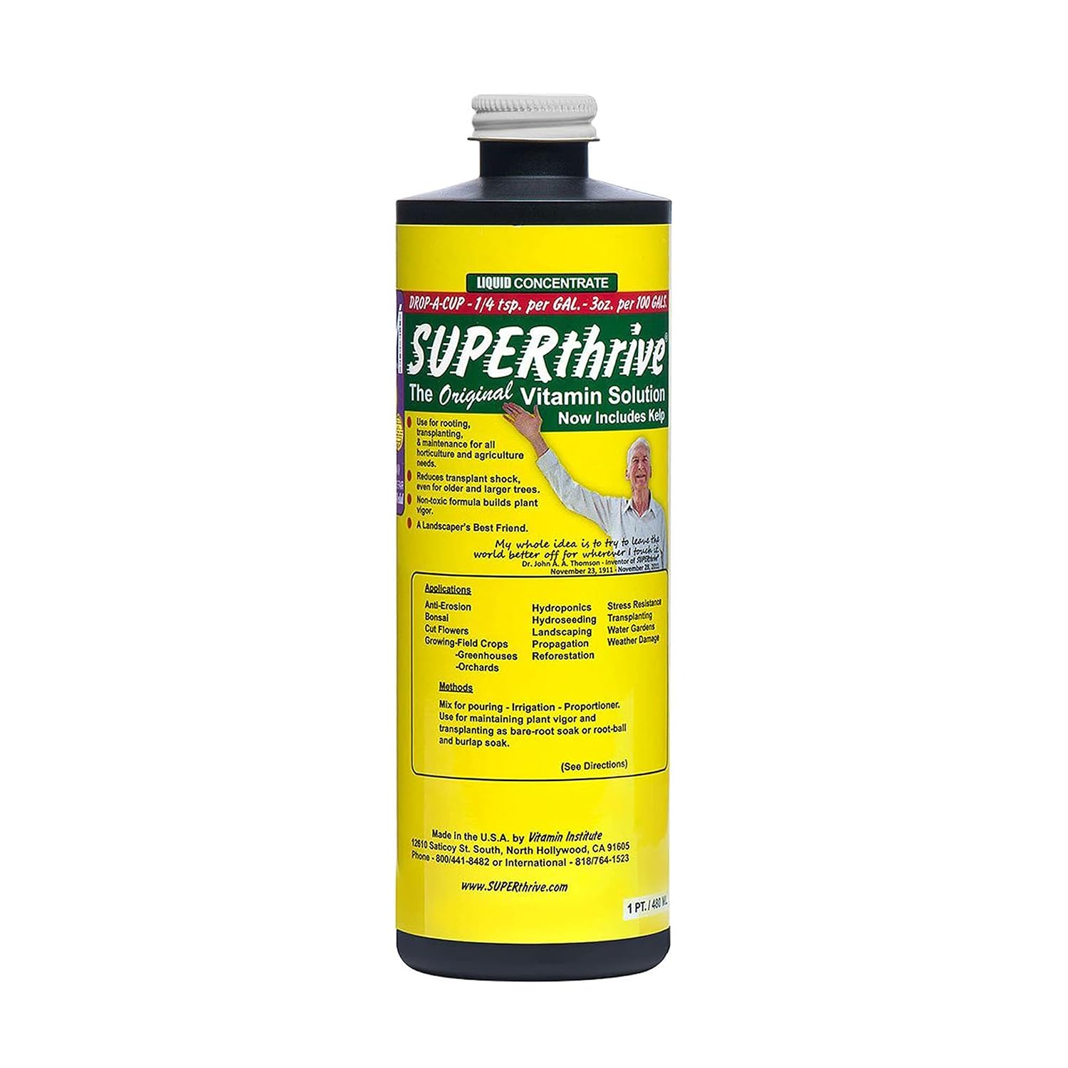 Superthrive 480ml Plant Vitamins And Hormones - World No.1 Hydroponics
