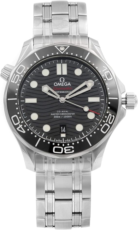 Omega Seamaster Diver 300 Anti-Magnetic Black Dial Mens Watch 210.30.42.20.01.001