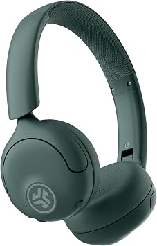 JLab Go Lux ANC, On Ear Headphones, Active Noise Cancelling, Bluetooth, MultIPoint Connection, Sage