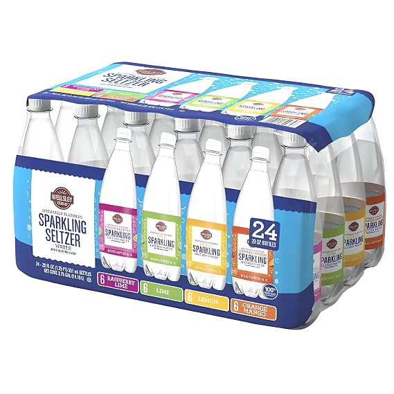Wellsley Farms Seltzer Variety Pack, 24 ct./20 oz.