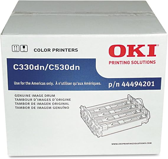 OKI 44494201 44494201 Drum, 20,000 Page-Yield, Black