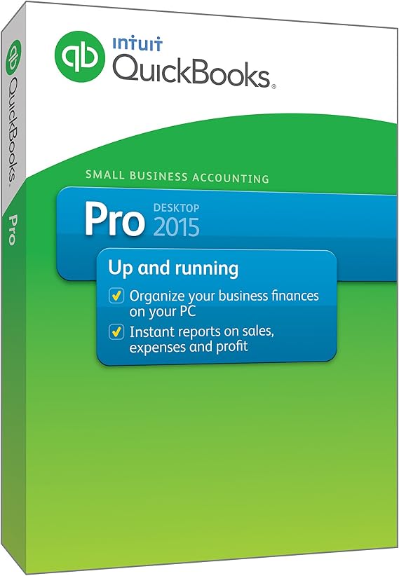 QuickBooks Pro Small Business Accounting Software 2015 (Old Version)