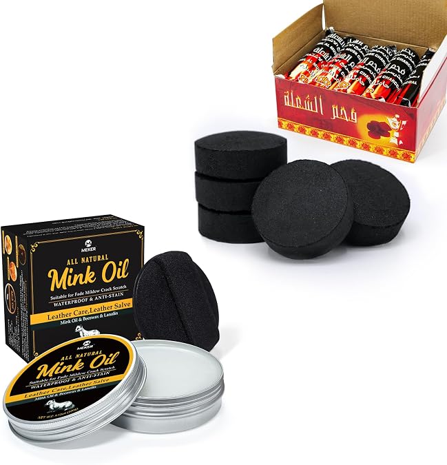 MEKER Mink Oil & Charcoal Tablets